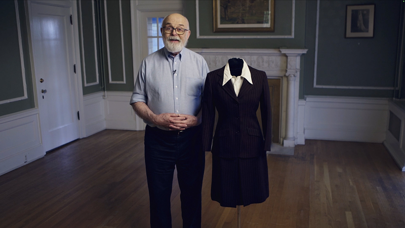 The Brown Pinstripe Suit